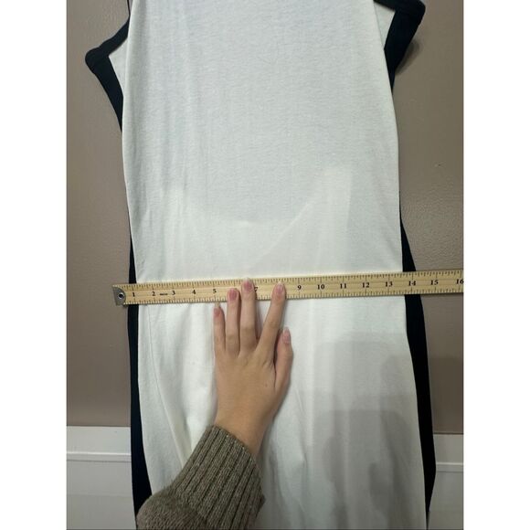 NWOT Daily Practice Anthropologie Colorblock Racer Back Midi Dress Women's XS - Picture 8 of 11